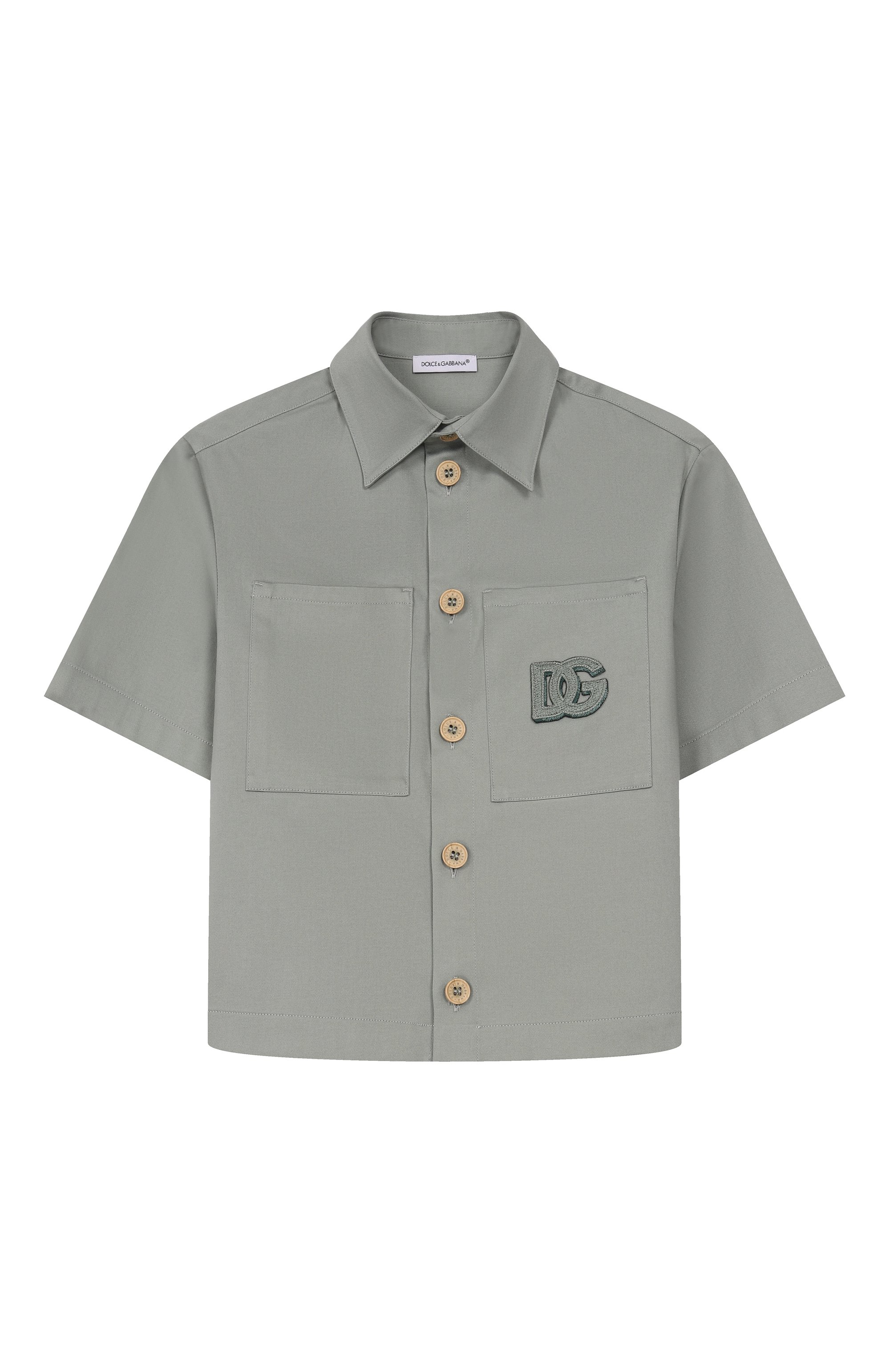 Хлопковая рубашка DOLCE & GABBANA, арт. L44S68/FUFKA, фото 1