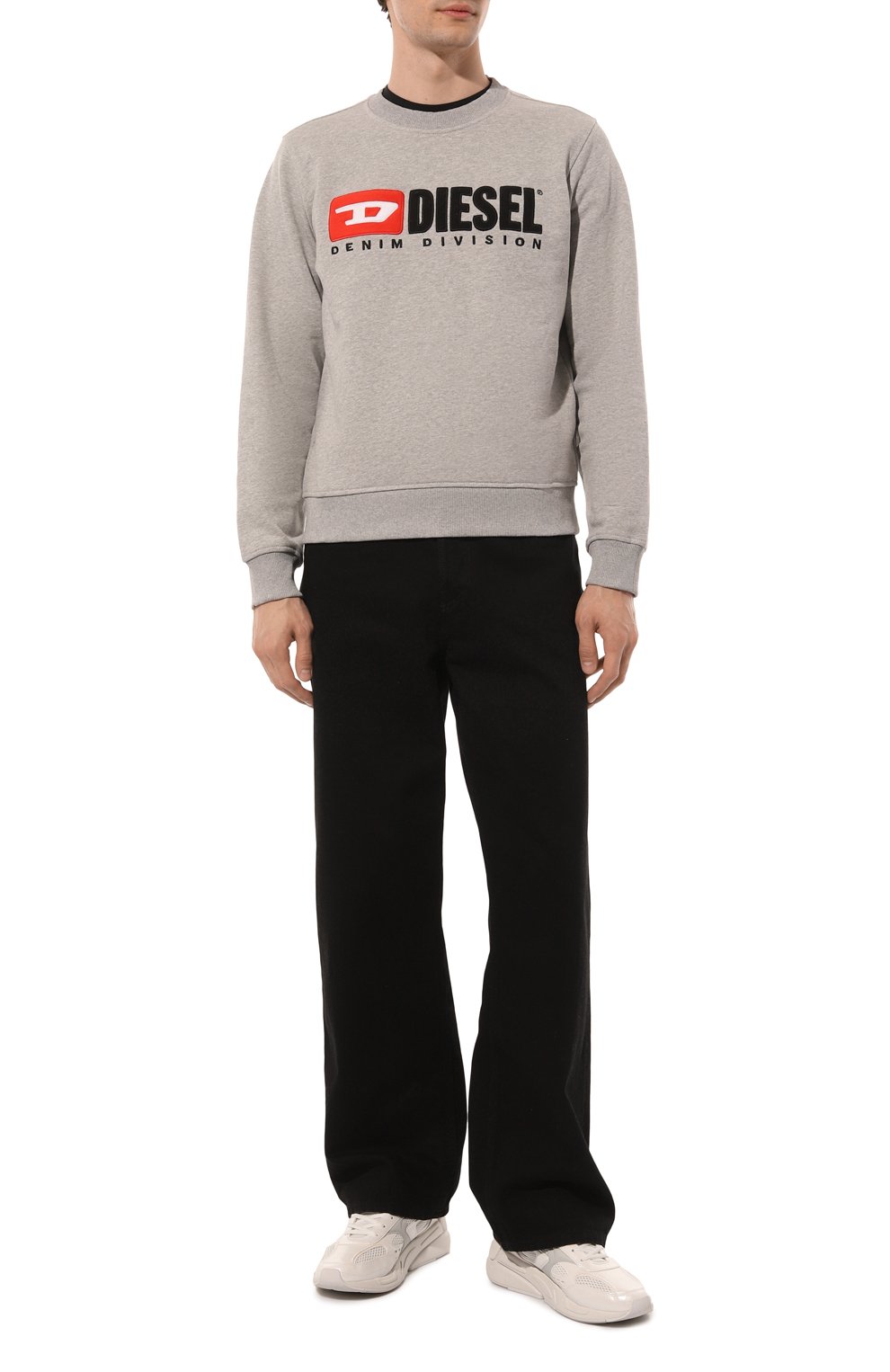 Хлопковый свитшот DIESEL, арт. A03758/0GEAD, фото 2