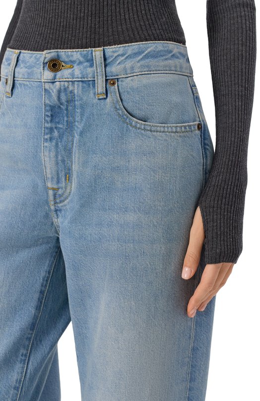 Джинсы Hailey Jacob Cohen 25I P/JDM_Q0016 001 T779A V3 Голубой  25I P/JDM_Q0016 001 T779A V3 Фото 5