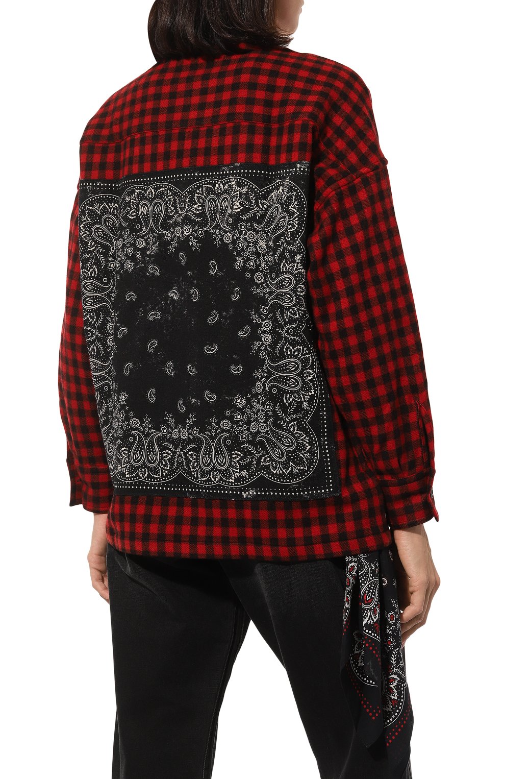 Рубашка из шерсти и кашемира DESTIN, арт. DDW3EVABANDPEN, фото 4