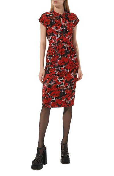 Платье из вискозы DRIES VAN NOTEN, арт. 231-031072-6123, фото 3
