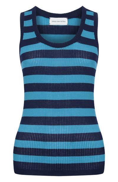 Женская хлопковая майка DRIES VAN NOTEN, арт. 011223/3702