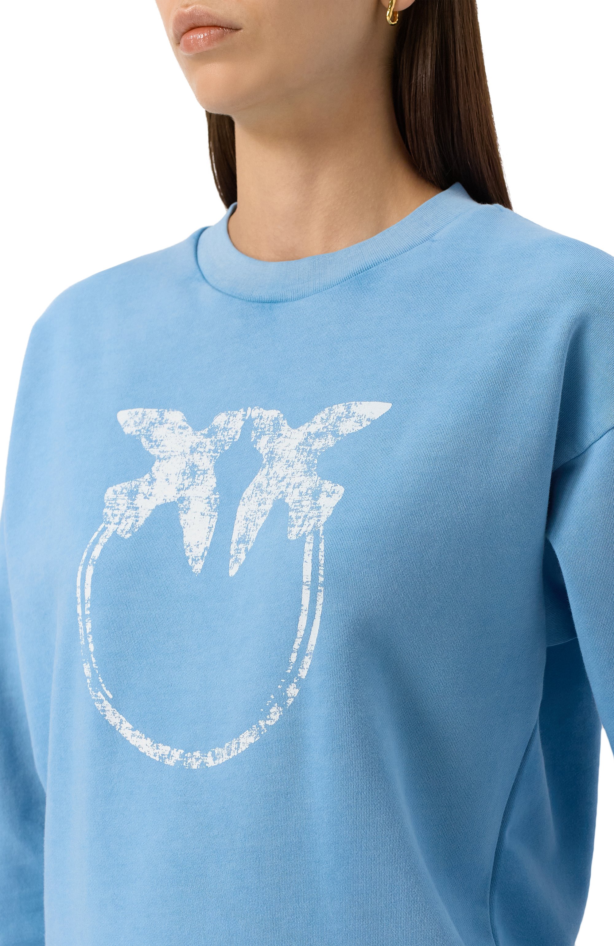 Хлопковый свитшот PINKO, арт. 104618/A2CV, фото 5