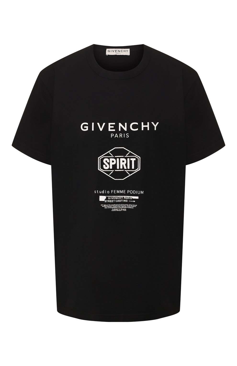 Хлопк овая футболка GIVENCHY, арт. BW70753Z33, фото 1