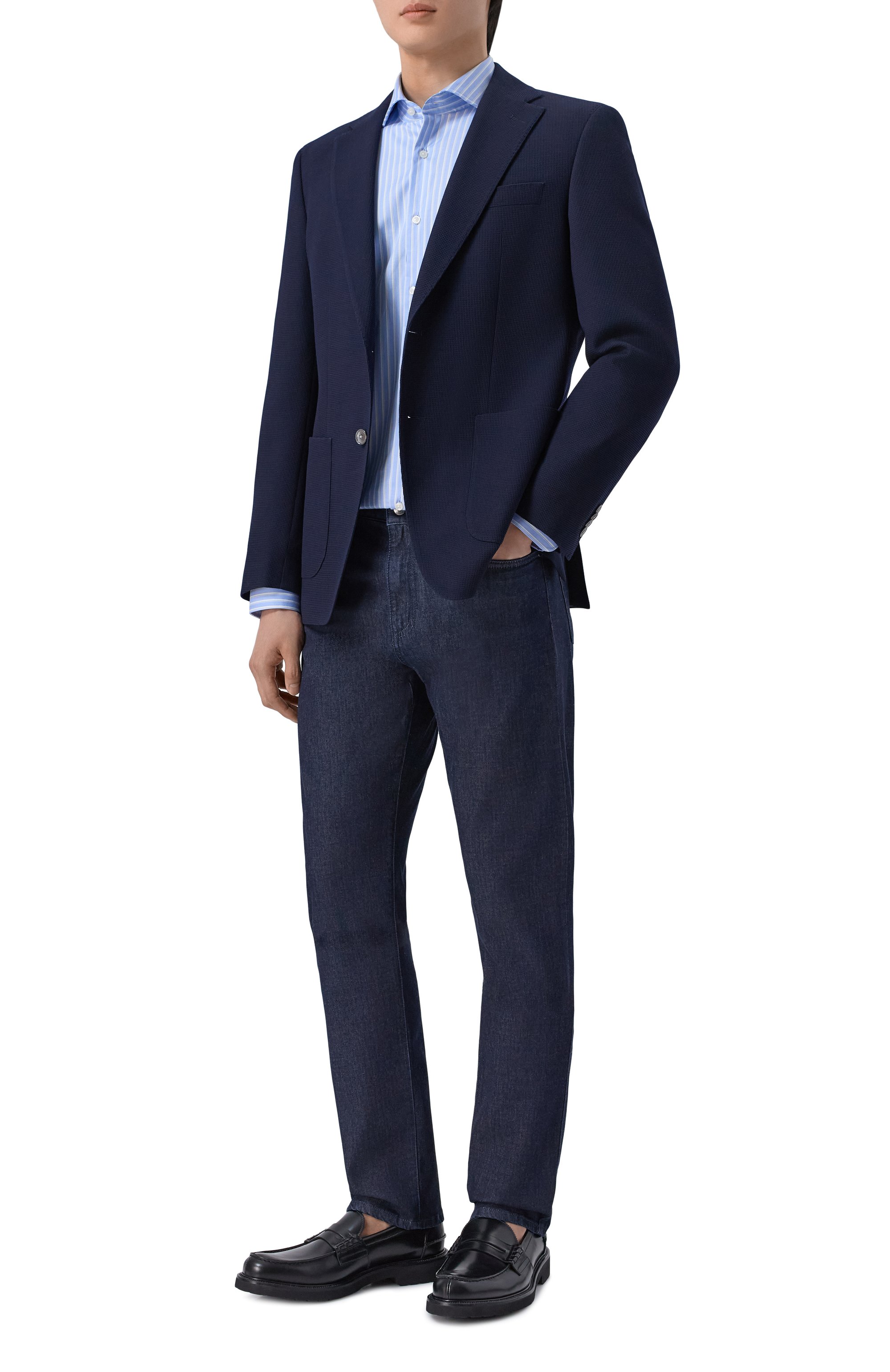 Шерстяной пиджак BOSS, арт. 50561882, фото 2