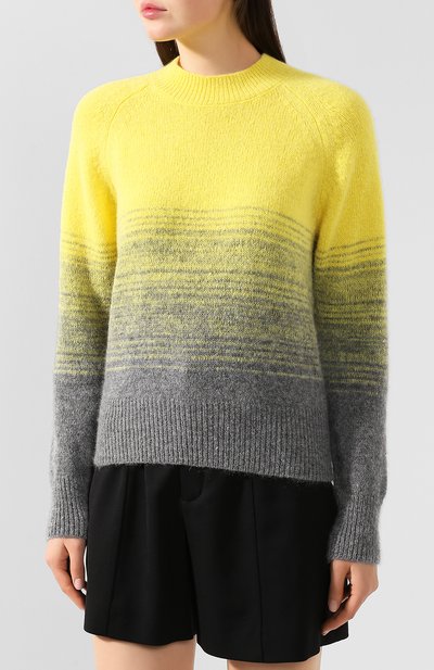 Свитер DRIES VAN NOTEN желтого цвета по цене 41250 руб., арт. 192-11217-8727, фото 3 Свитер DRIES VAN NOTEN, арт. 192-11217-8727, фото 3