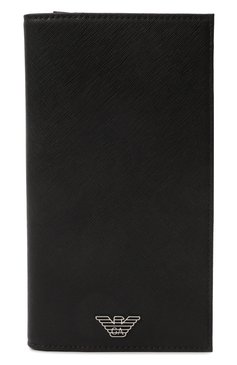 Мужской портмоне EMPORIO ARMANI черного цвета, арт. Y4R605/Y138E | Фото 1 (Материал: Синтетический материал, Текстиль; Нос: Не проставлено)