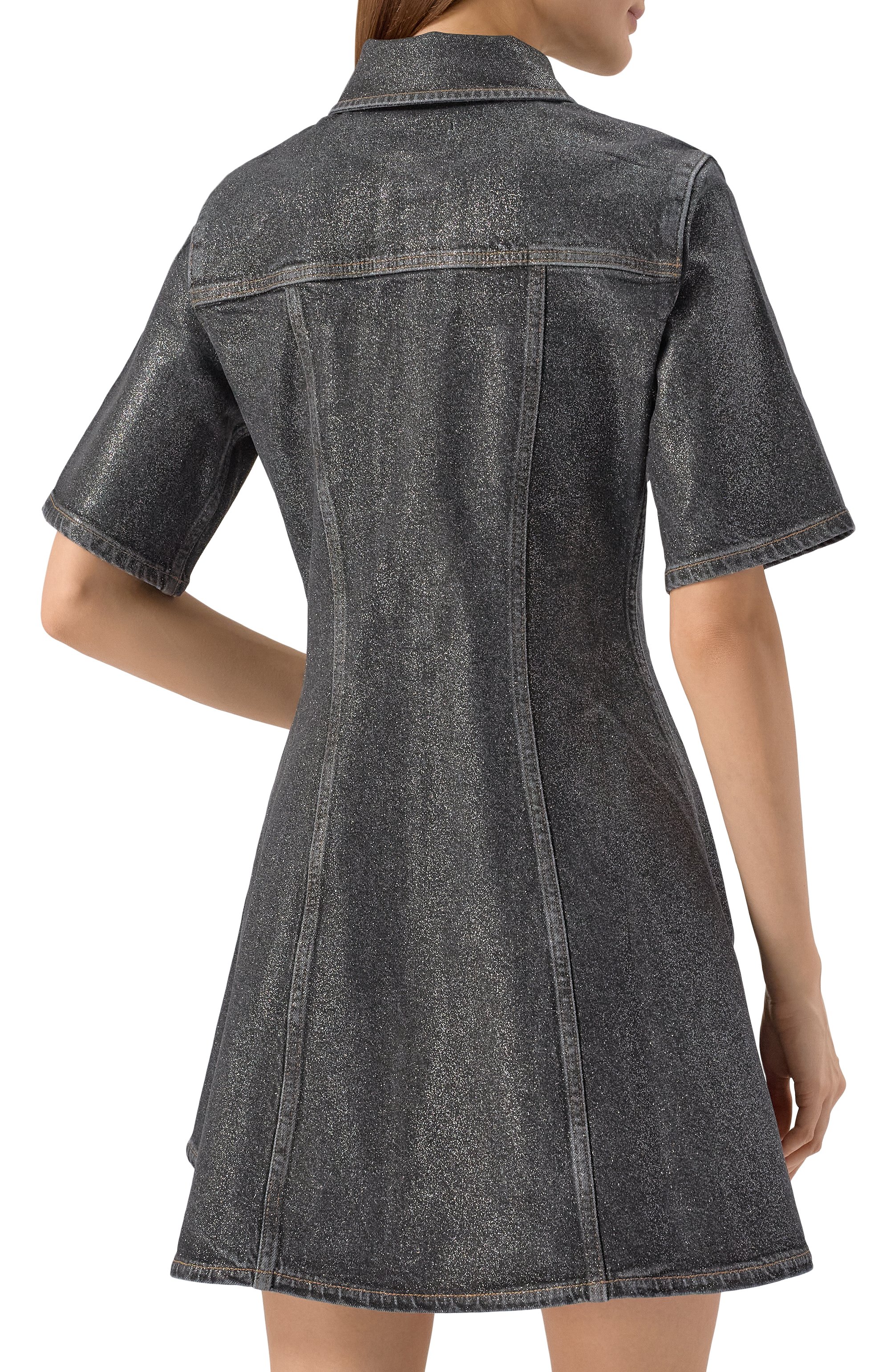 Джинсовое платье GANNI, арт. J1802, фото 4