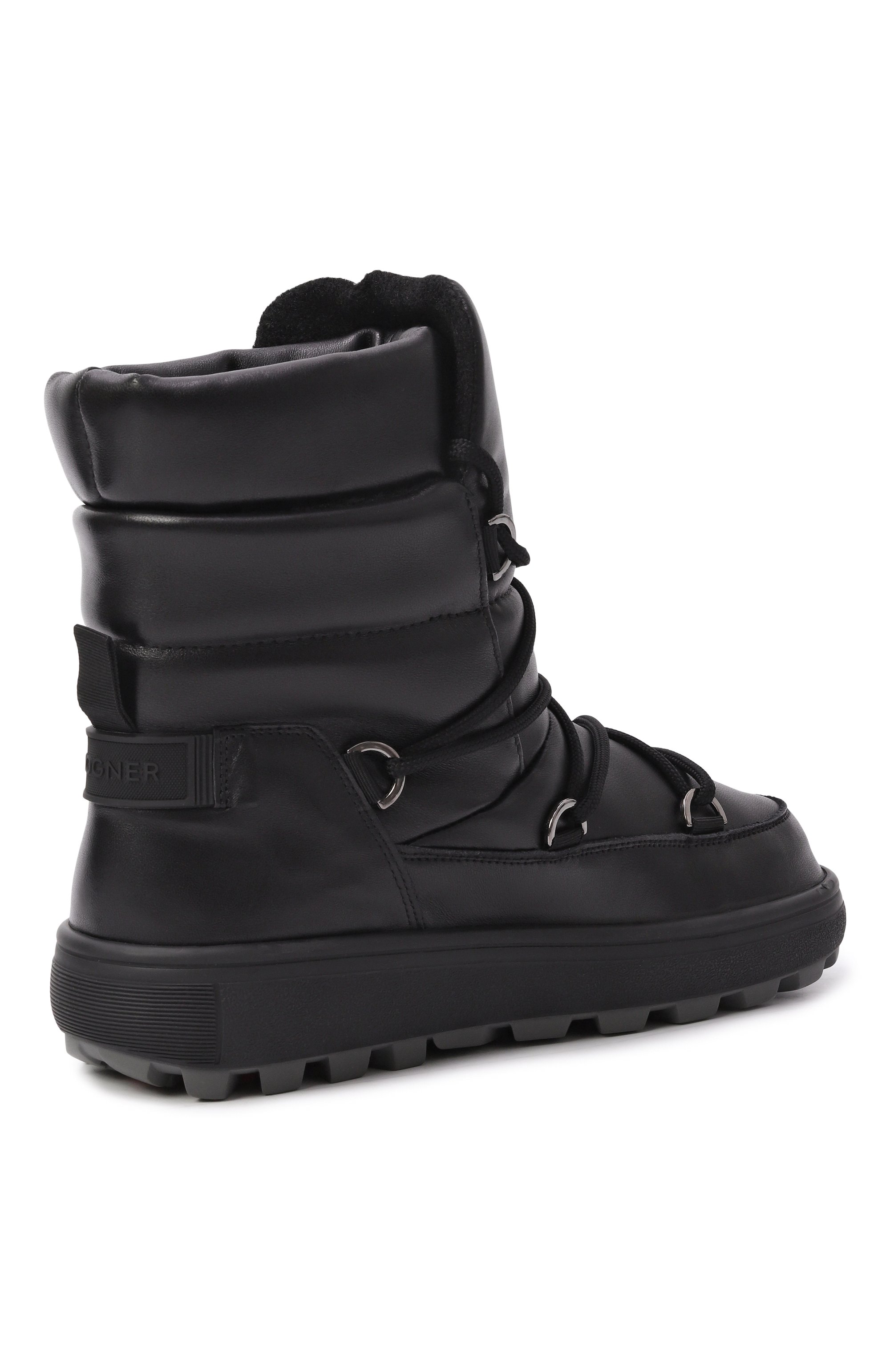 Кожаные полусапоги chamonix BOGNER черного цвета по цене 72900 руб., арт. 22546723, фото 5 Кожаные полусапоги chamonix BOGNER, арт. 22546723, фото 5