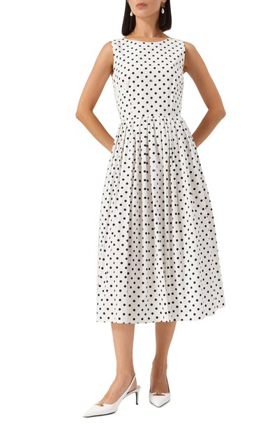 Хлопковое платье DOLCE & GABBANA, арт. F6JHVT/HS5R7, фото 3