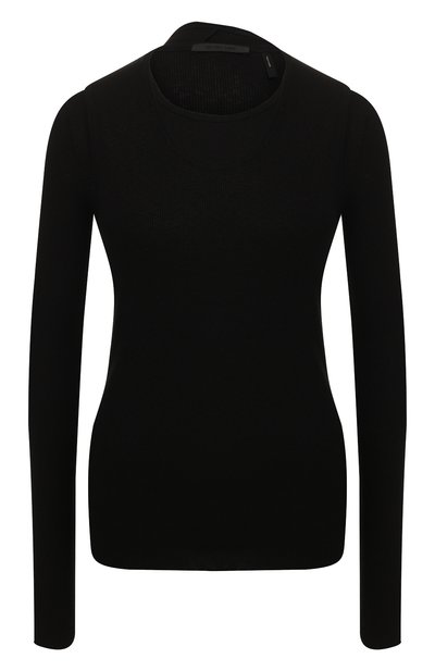 Женская хлопковый лонгслив HELMUT LANG, арт. J10HW503