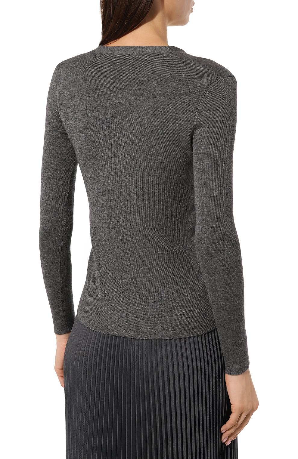 Кардиган из кашемира и шелка PRADA, арт. 25437-40J-F0031, фото 4