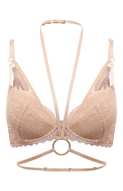 Бюстгальтер с мягкой чашкой AUBADE кремового цвета по цене 42330 руб., арт. LEN18, фото 1 Бюстгальтер с мягкой чашкой AUBADE, арт. LEN18, фото 1