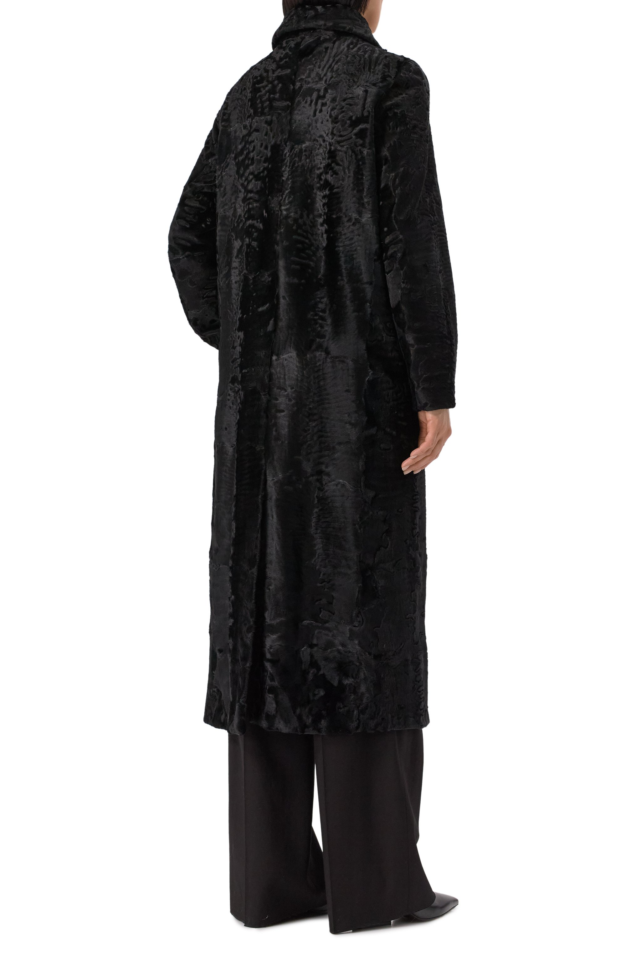 Шуба из свакары MVST, арт. FBPL-Y458-SW/F1206, фото 4