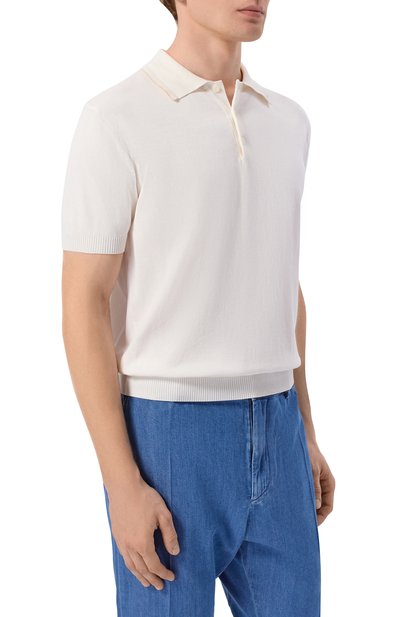 Хлопковое поло CANALI, арт. C1164/MK02460, фото 3