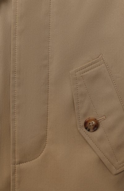 Хлопковый тренч BURBERRY, арт. 8031595, фото 3