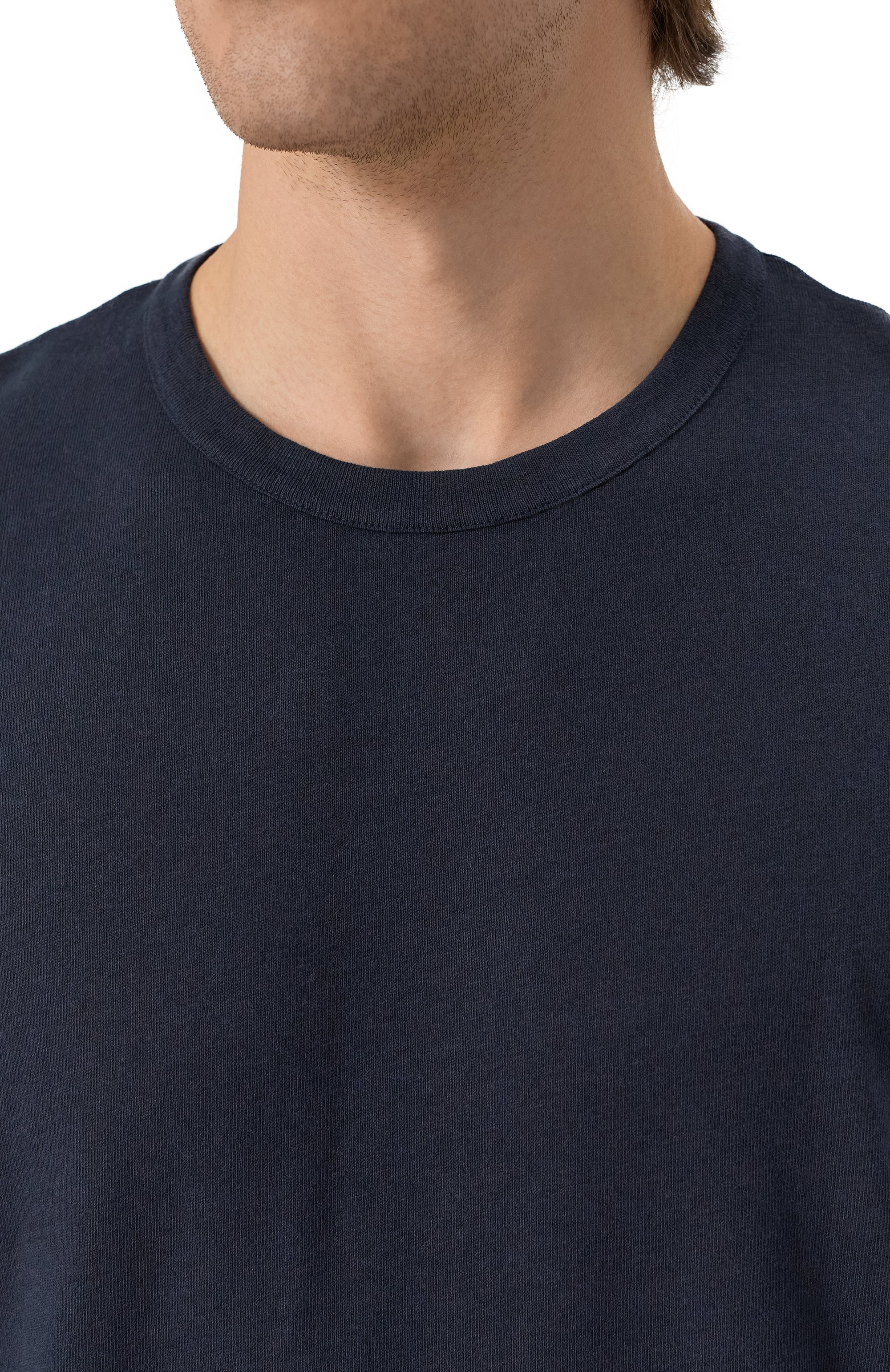 Футболка из хлопка и льна BOSS, арт. 50537498, фото 6