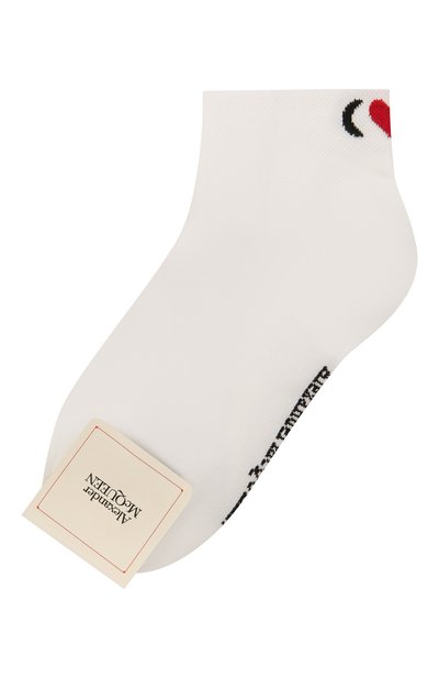 Женские хлопковые носки ALEXANDER MCQUEEN, арт. 665496/3D41Q