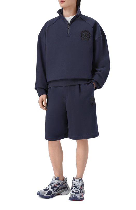 Хлопковые шорты Juun.J JC6425P21 Синий  JC6425P21 Фото 2