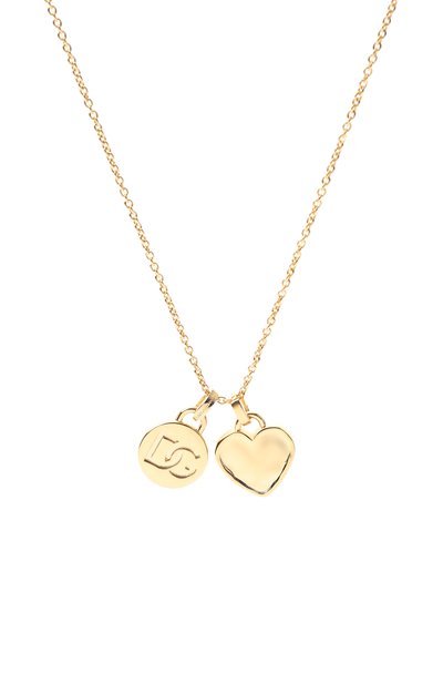 Подвеска на цепочке DOLCE & GABBANA золотого цвета по цене 64550 руб., арт. WNR8S4/W1111, фото 3 Подвеска на цепочке DOLCE & GABBANA, арт. WNR8S4/W1111, фото 3