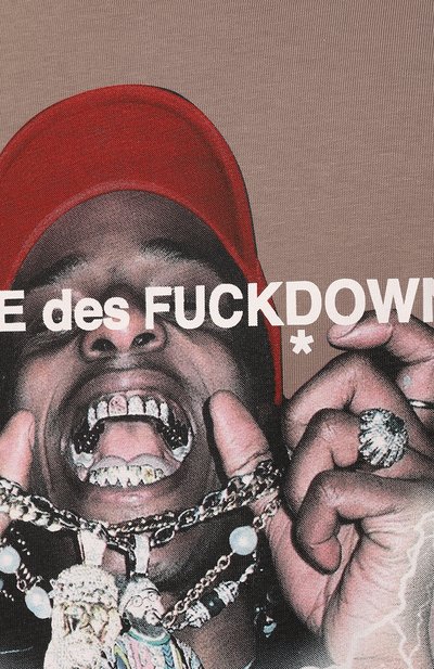 Хлопковая футболка COMME DES FUCKDOWN, арт. CDFU2275, фото 5