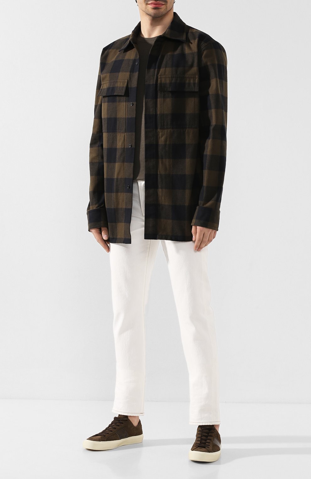 Хлопковая рубашка BOTTEGA VENETA, арт. 601770/VKMN0, фото 2