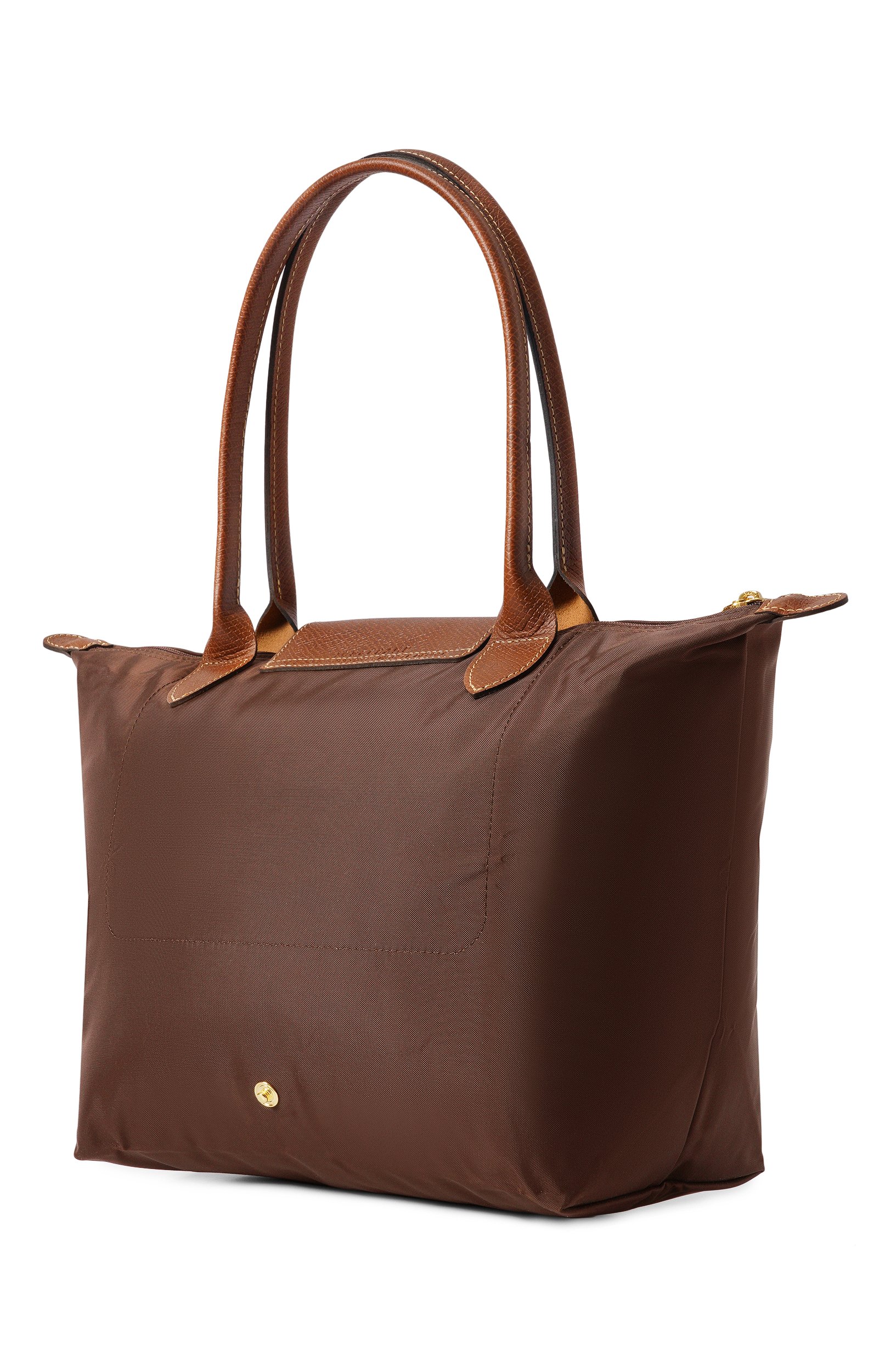 Сумка le pliage original medium LONGCHAMP коричневого цвета по цене 19950 руб., арт. L2605089/089, фото 4 Сумка le pliage original medium LONGCHAMP, арт. L2605089/089, фото 4