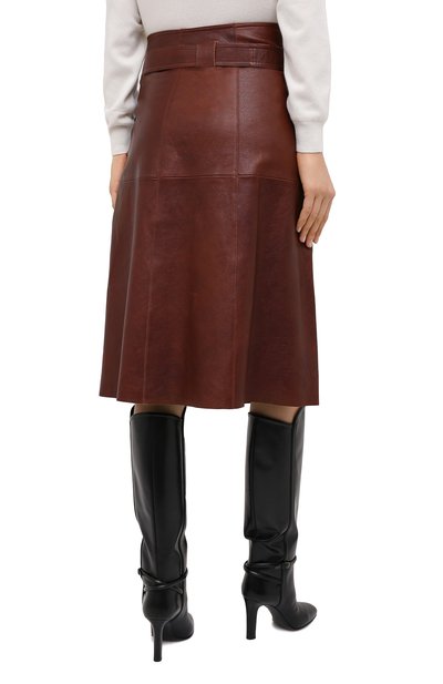 Кожаная юбка CHLOÉ, арт. CHC20ACJ11205, фото 5