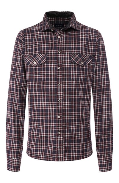 Рубашка из смеси хлопка и шерсти SAND, арт. 8243 IVER C TRIM P0CKET, фото 1