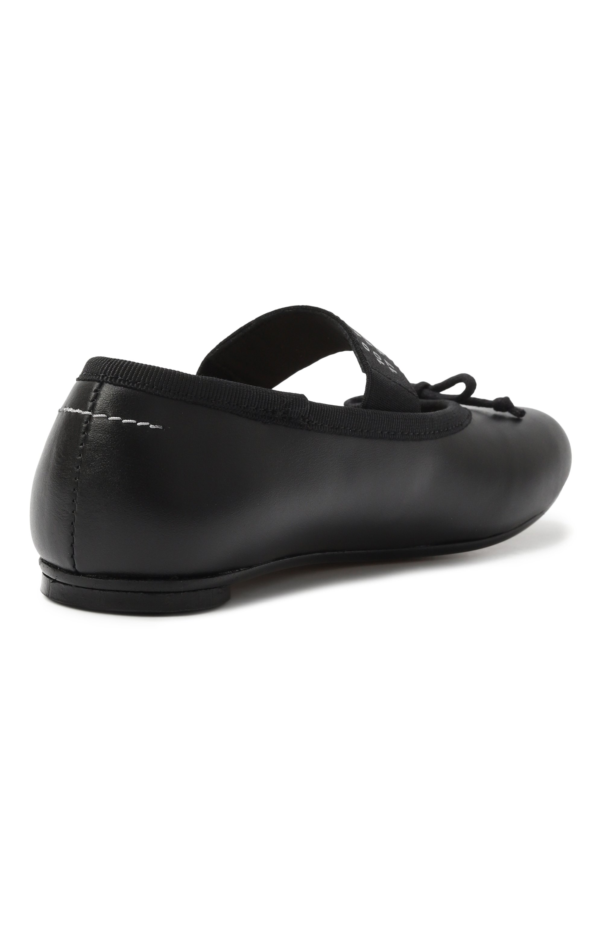 Кожаные балетки MM6, арт. 80972/28-35, фото 3