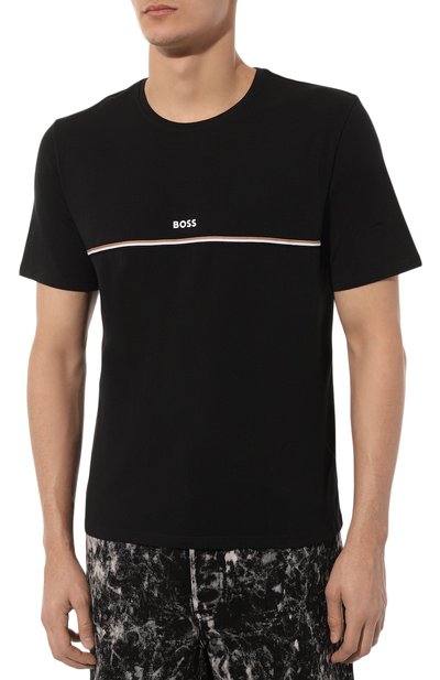 Хлопковая футболка BOSS, арт. 50502864, фото 3