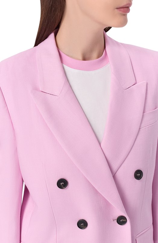 Жакет из вискозы MSGM 4041MDG13/267127 Розовый  4041MDG13/267127 Фото 5