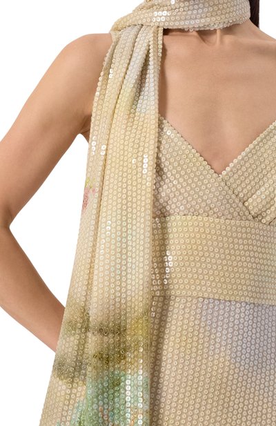 Платье с отделкой пайетками ELIE SAAB, арт. D0632PS25_SET, фото 5