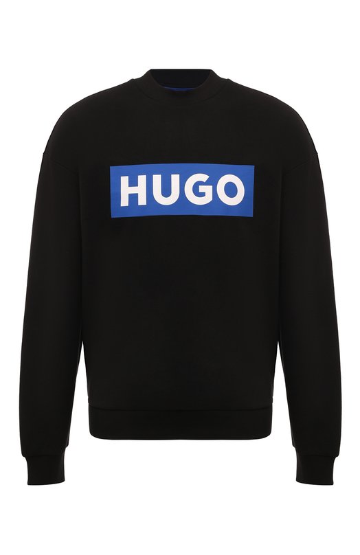 

Хлопковый свитшот HUGO Blue, Чёрный