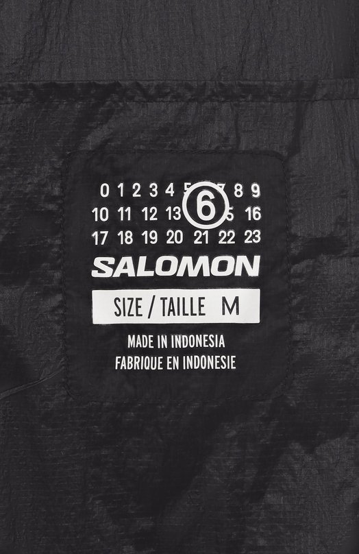 Бомбер MM6 Maison Margiela x Salomon MM6 SH0AM0056/M35418 Чёрный  SH0AM0056/M35418 Фото 7
