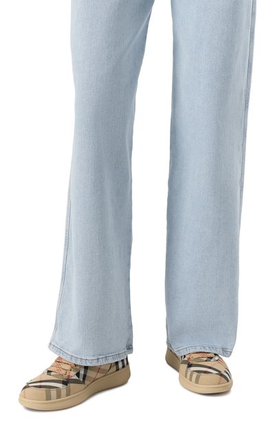 Текстильные кеды terrace BURBERRY, арт. 8095372, фото 3
