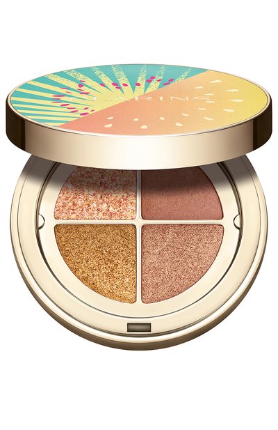 Женские четырехцветные тени для век ombre 4 couleurs golden hour gradation CLARINS, арт. 80076371