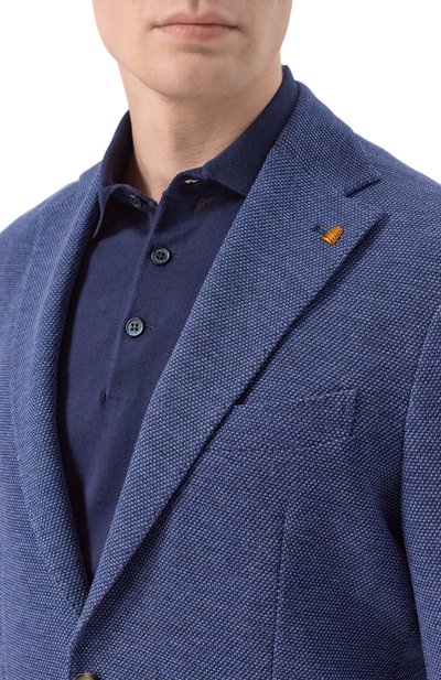 Пиджак из шерсти и хлопка SARTORIA LATORRE, арт. JD74/JJ177, фото 5
