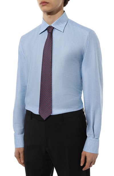 Сорочка из хлопка и льна STEFANO RICCI, арт. MC003685/R2564, фото 3