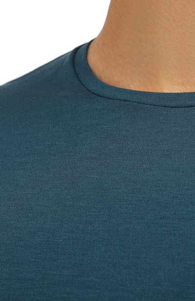 Футболка из шелка и хлопка LORO PIANA, арт. FAF6128, фото 5