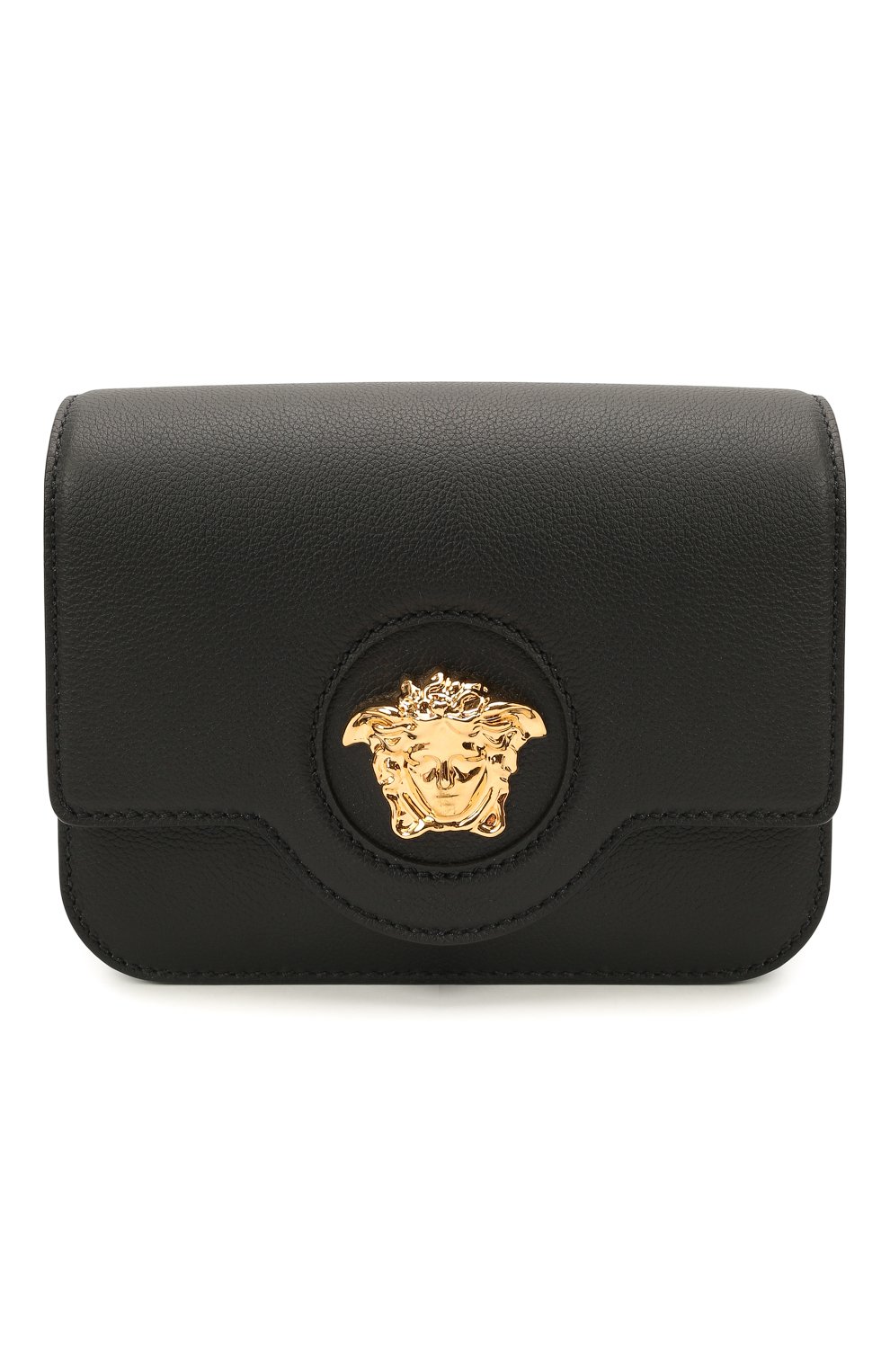 Сумка la medusa small VERSACE черного цвета по цене 174500 руб., арт. 1001263/DVIT2T, фото 1 Сумка la medusa small VERSACE, арт. 1001263/DVIT2T, фото 1
