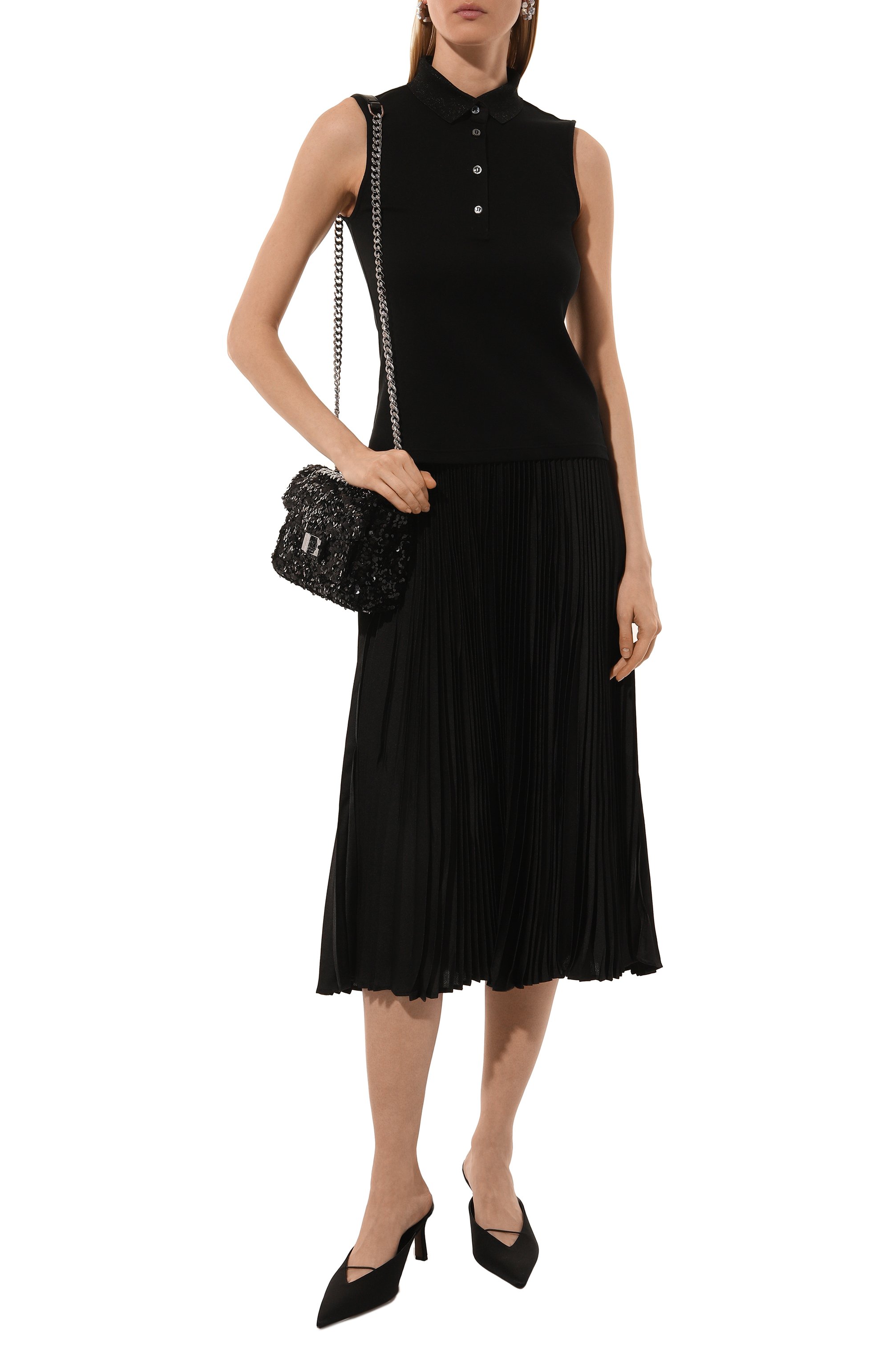 Плиссированная юбка BOSS ORANGE, арт. 50536271, фото 2