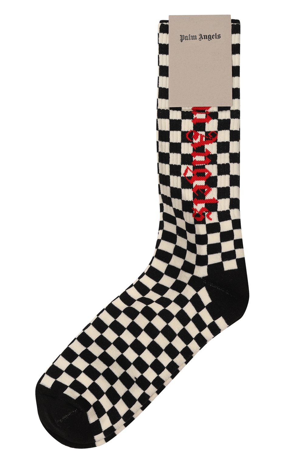 Хлопковые носки PALM ANGELS, арт. PMRA001F22FAB0081025, фото 1