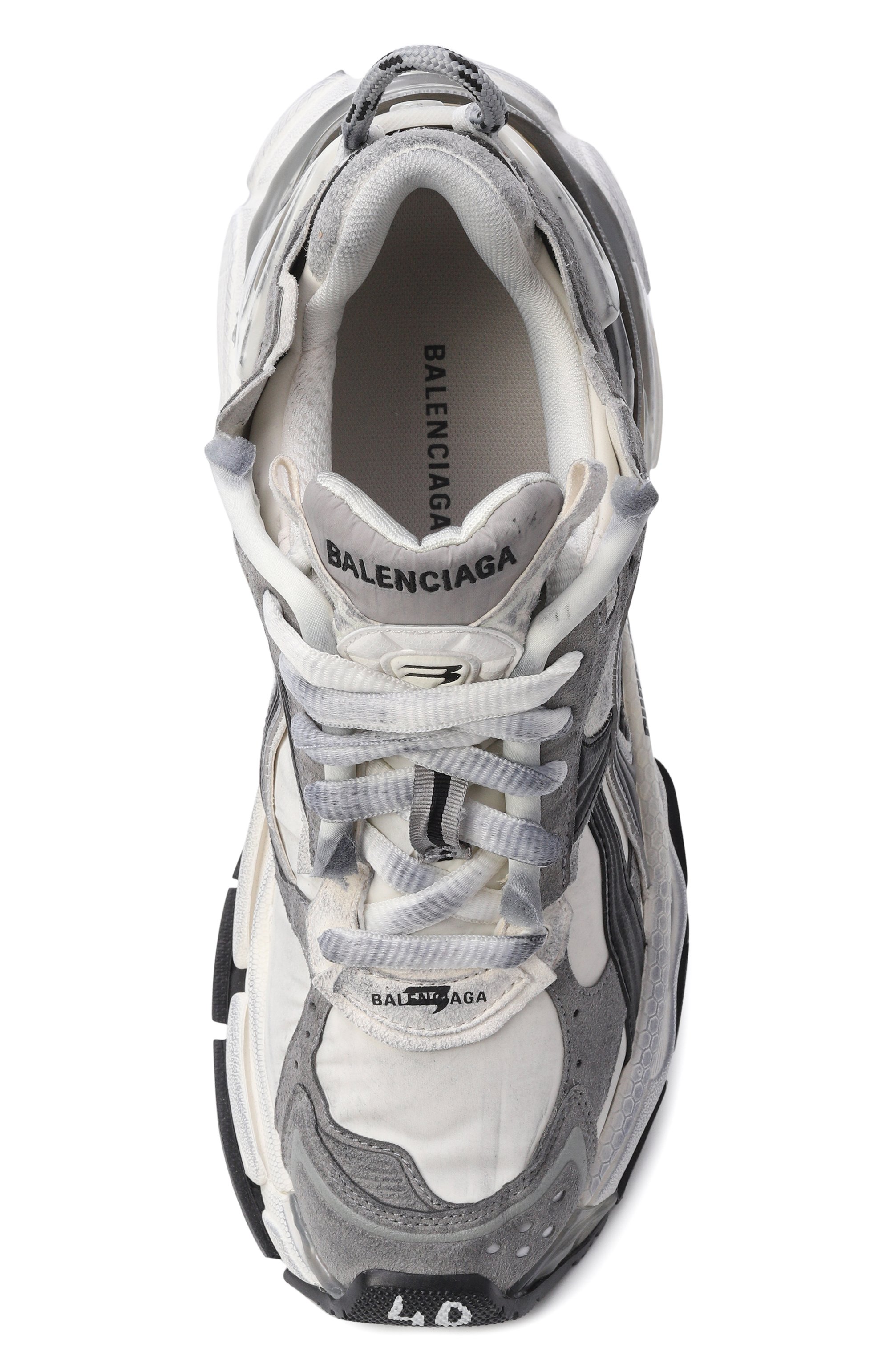 Текстильные кроссовки runner BALENCIAGA, арт. 772767/W3RNY, фото 6