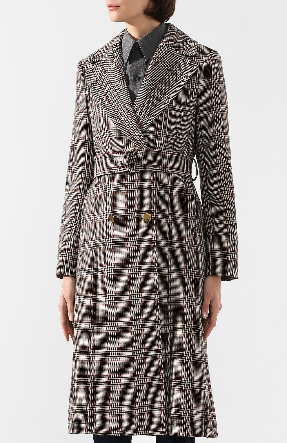 Шерстяное пальто STELLA MCCARTNEY черного цвета по цене 232000 руб., арт. 578614/SNB81, фото 3 Шерстяное пальто STELLA MCCARTNEY, арт. 578614/SNB81, фото 3