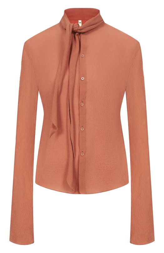 Шелковая блузка Petar Petrov S26TB17 Розовый S26TB17