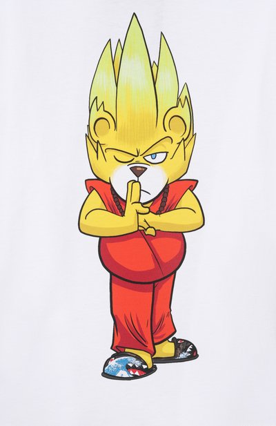 Хлопковая футболка SPRAYGROUND, арт. SPY1377WHT_001, фото 3