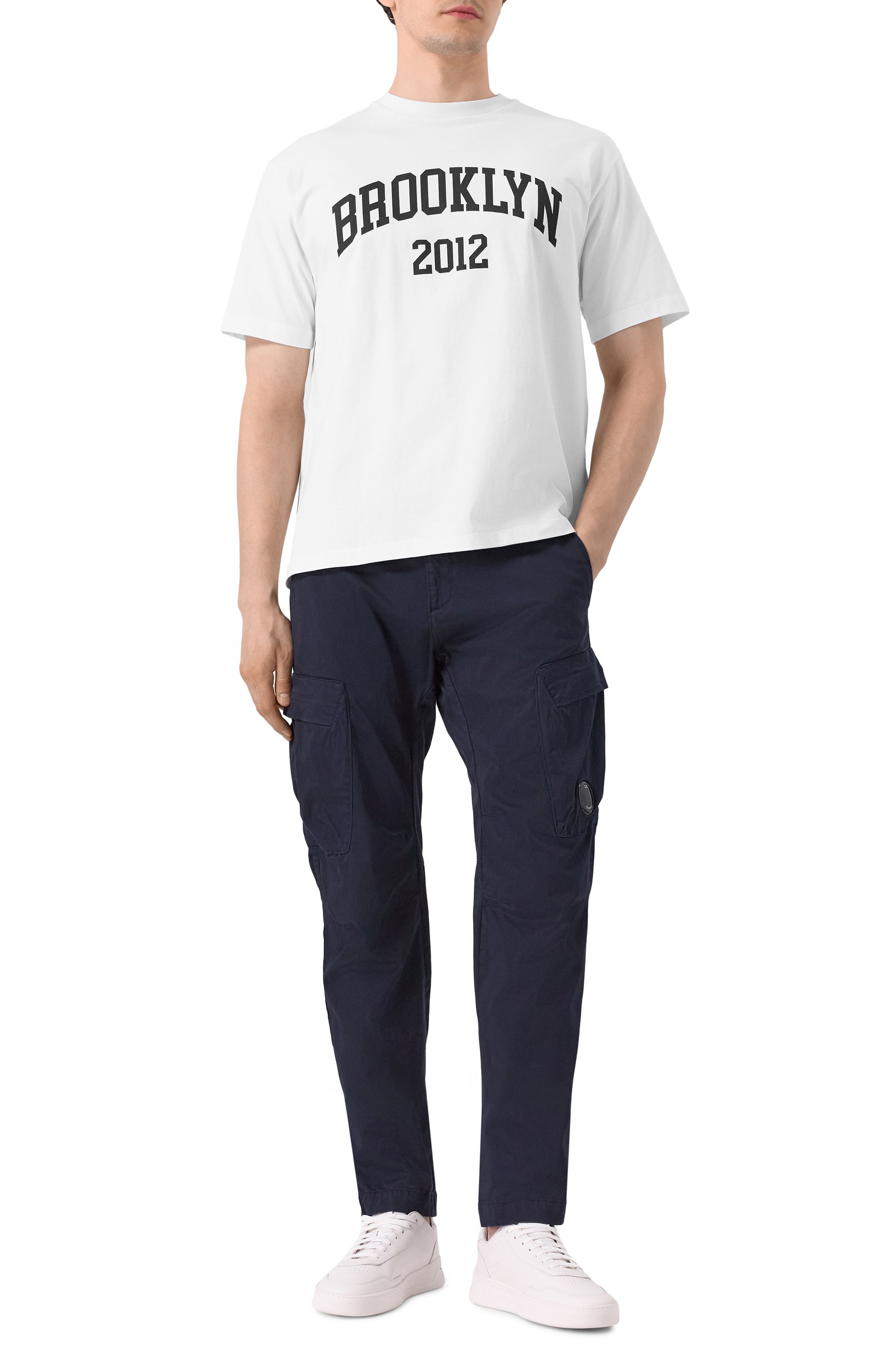 Хлопковые брюки-карго C.P. COMPANY, арт. 18CMPA127A005694G, фото 2