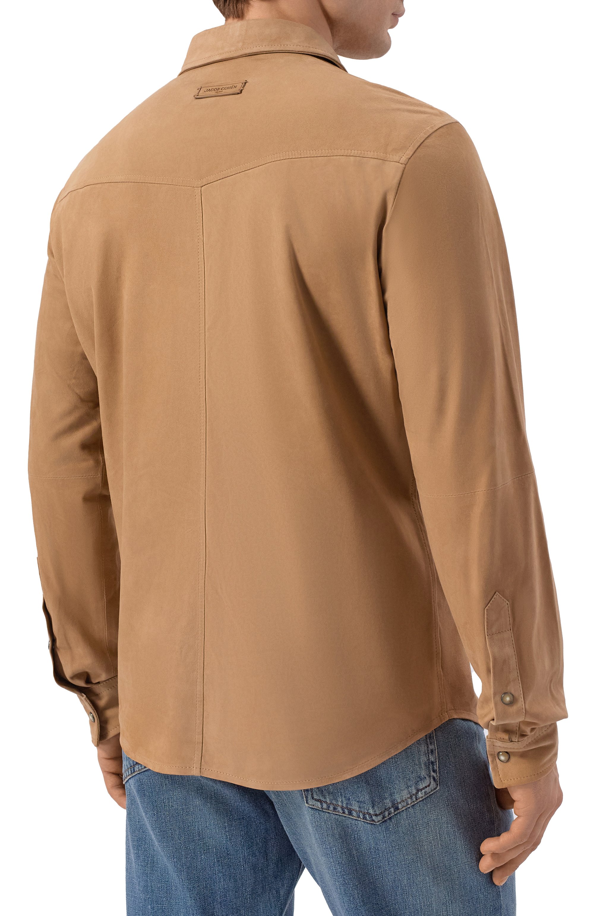 Замшевая рубашка JACOB COHEN, арт. JUM_E0019 081 D1391 RW, фото 4