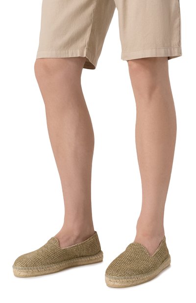 Эспадрильи yucatán из рафии MANEBI темно-бежевого цвета по цене 17150 руб., арт. Z 0.6 C0, фото 3 Эспадрильи yucatán из рафии MANEBI, арт. Z 0.6 C0, фото 3